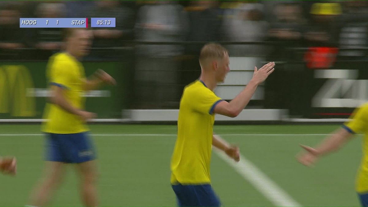 De (afgekeurde) doelpunten bij Hoogeveen - Staphorst (1-1)