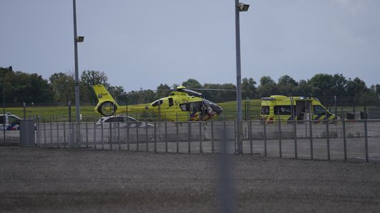 Motorrijder gewond bij ongeluk op TT Circuit in Assen. Motorrijder gewond bij ongeluk op TT Circuit in Assen.