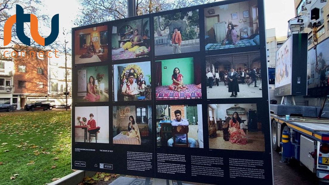 Aangepaste gekuiste tentoonstelling op het Gele Rijdersplein