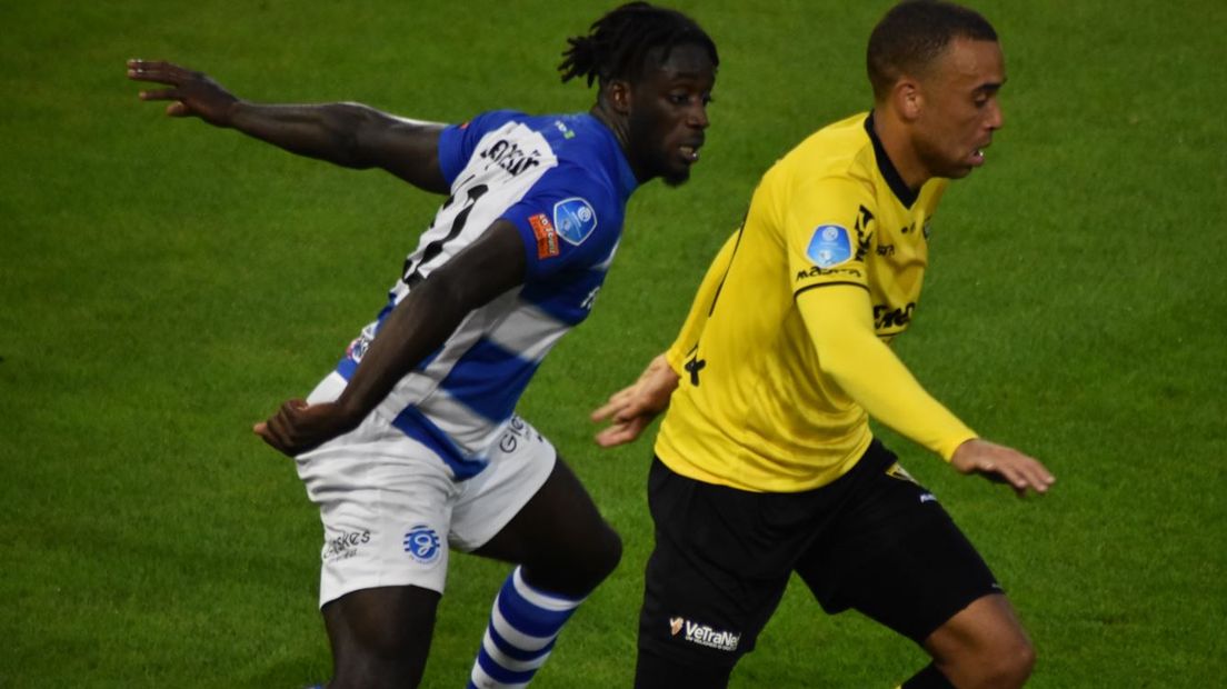 De Graafschap speelde een zwakke wedstrijd thuis tegen VVV, maar kwam in de slotfase toch nog terug tot 1-2. Maar al met al was de nederlaag volkomen terecht.