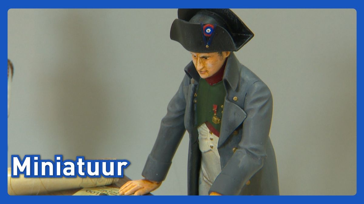 Napoleon was al niet groot, maar in Bourtange is hij nog kleiner