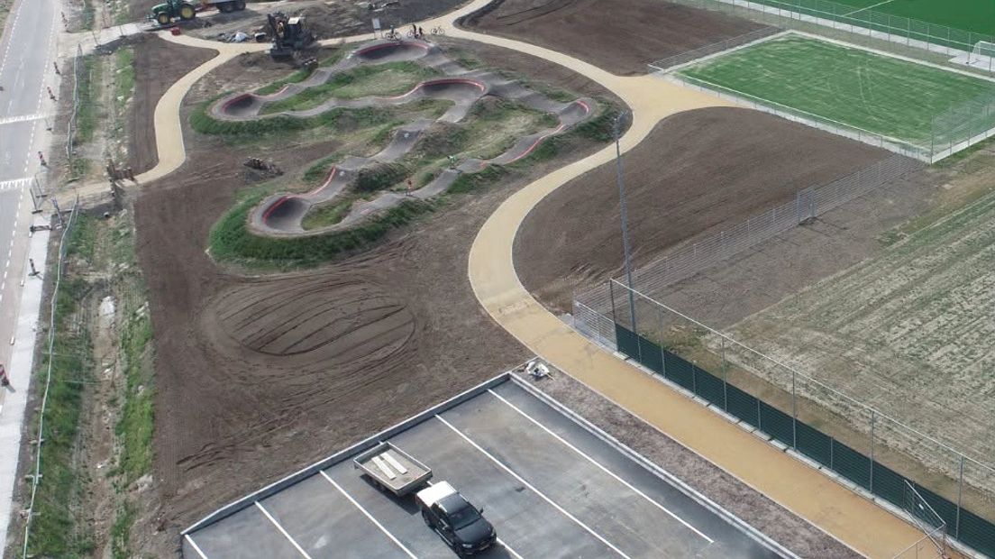 Pumptrack bij Krabbendijke