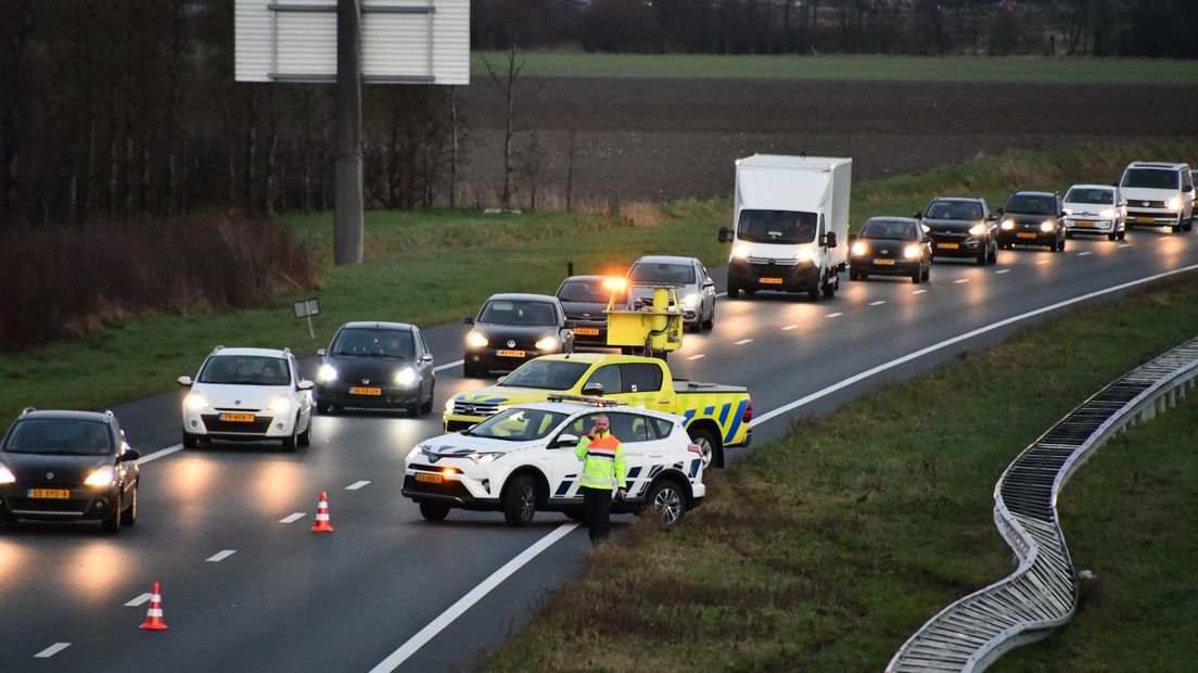 Ongeval bestelbus