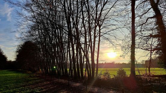 Bizar warm voor december en dat blijft nog even zo