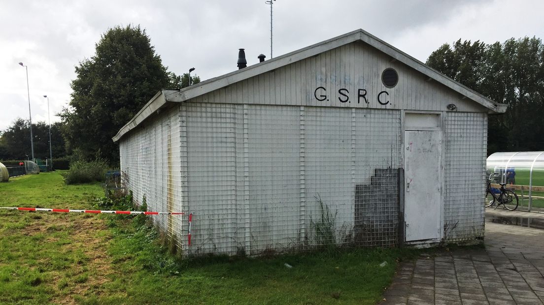 Het clubhuis van GSRC bij Corpus den Hoorn