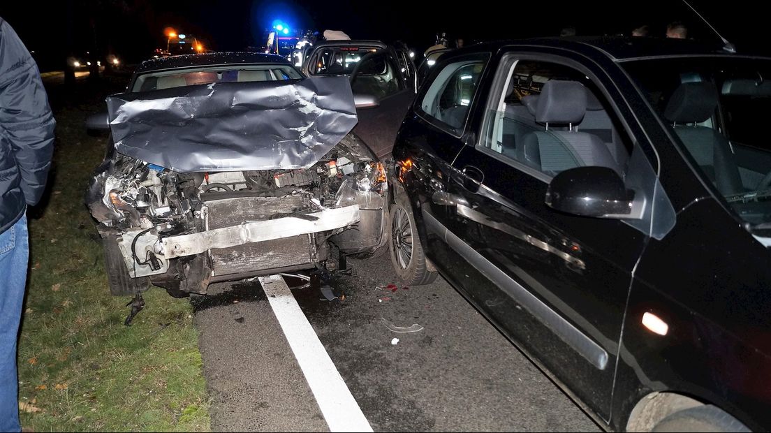 Gewonden bij ongeluk op de N377