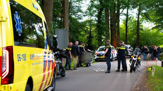Motorrijder gewond na eenzijdig ongeval