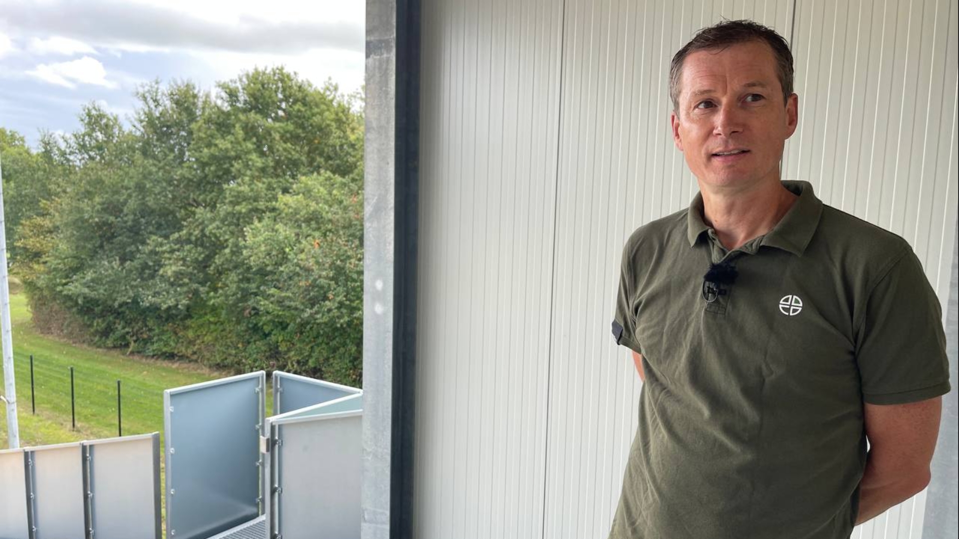 Jeroen Heijne, projectleider bij BMX-baan Zevenhuizen