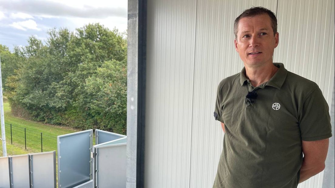 Jeroen Heijne, projectleider bij BMX-baan Zevenhuizen