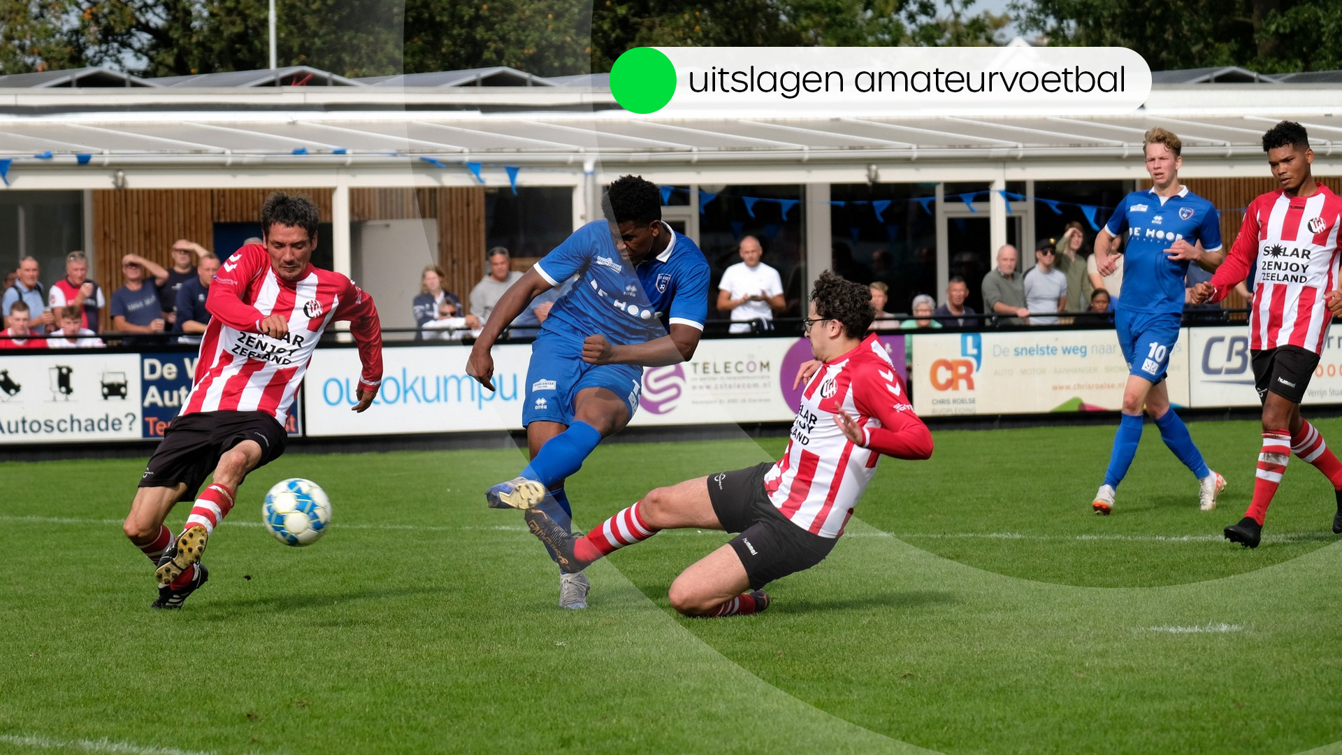 Uitslagen Amateurvoetbal Zaterdag 30 September - Omroep Zeeland