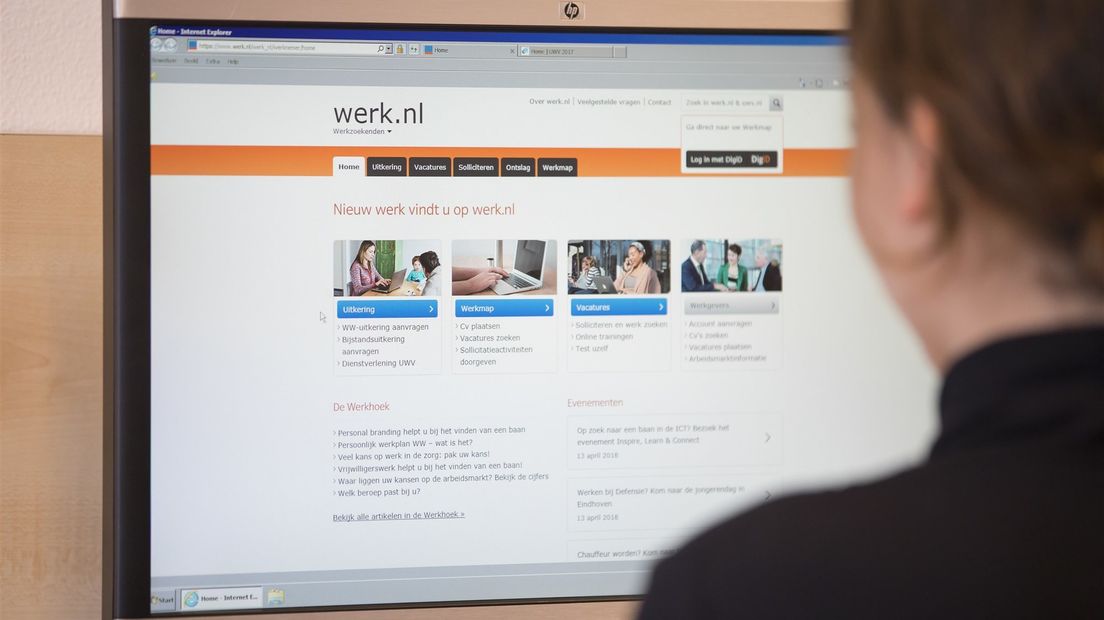 UWV arbeidsmarkt werkzoekende