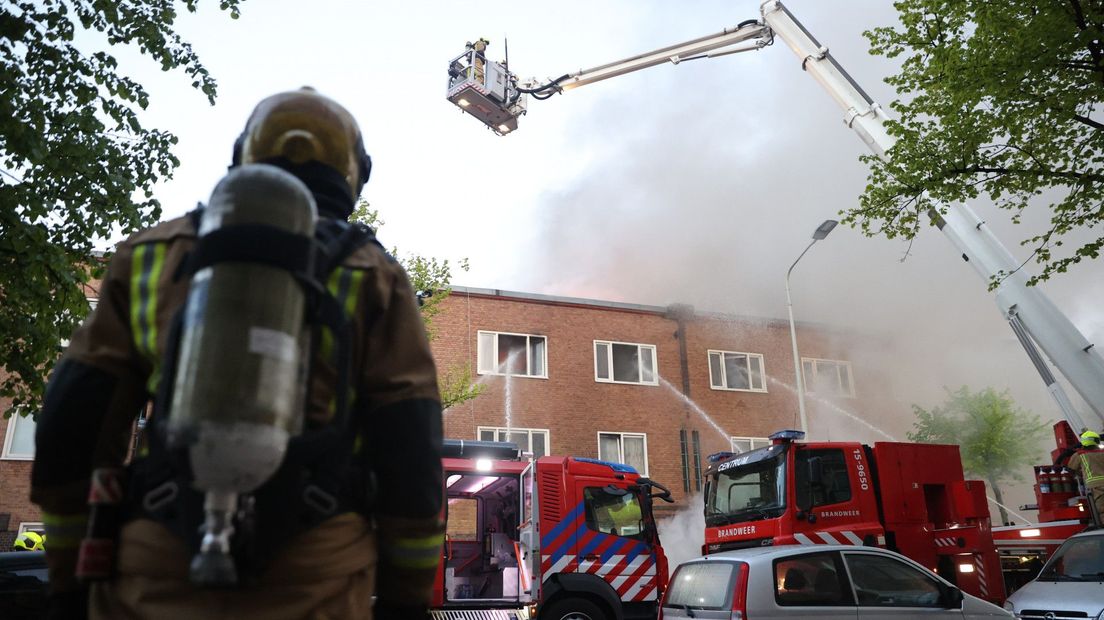 De brandweer trof bij het blussen erbarmelijke woonomstandigheden aan