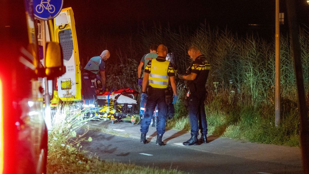 Fietser zwaargewond na harde val