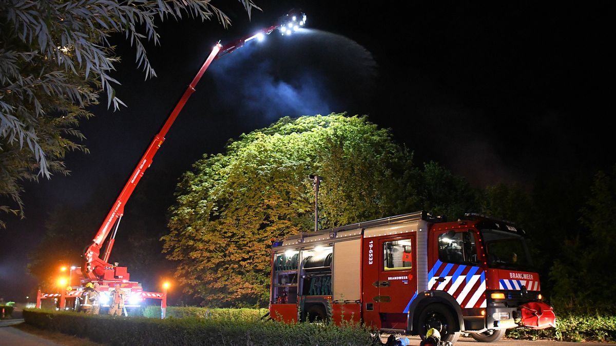 Brand verwoest vervallen 'spookslot' 't Hoompje bij Sluis