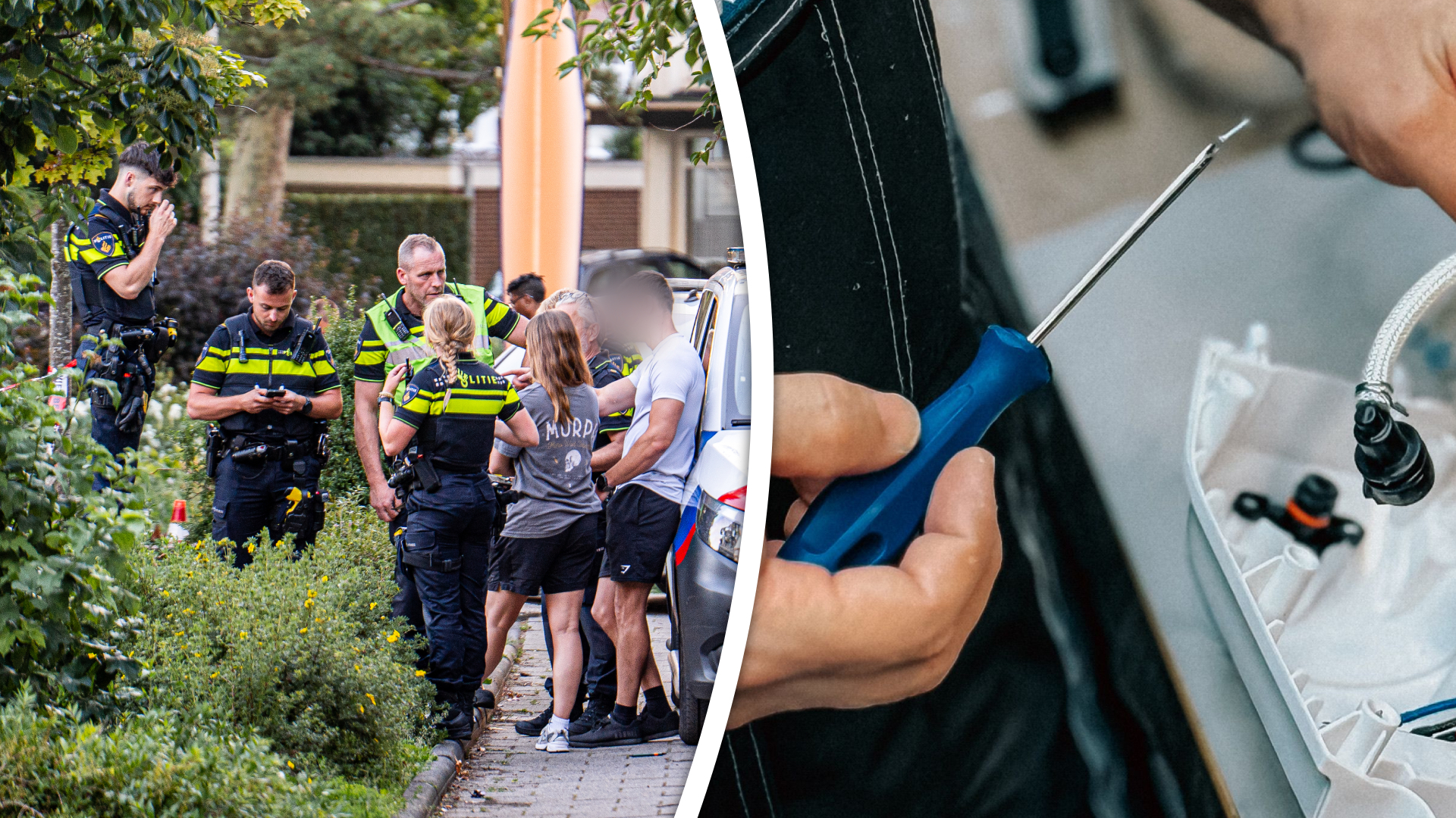 De verdachte zou een van de vrienden vijf keer hebben gestoken.