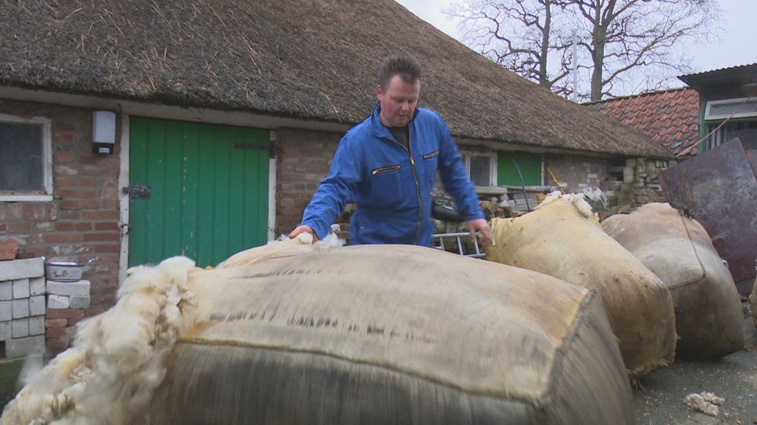 Henk Jansen aan het werk