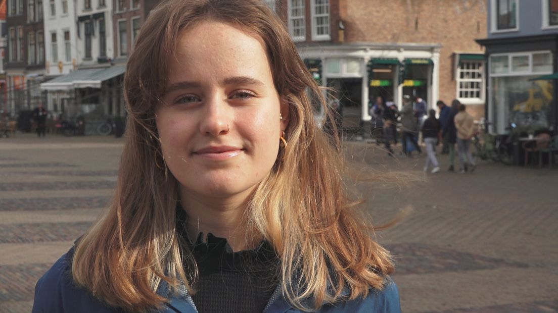 Fractievoorzitter Sophie Wentink (STIP) uit Delft.