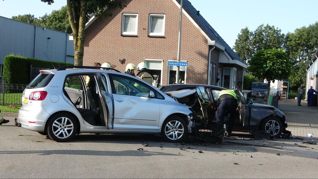 Gewonde door ongeval in Staphorst