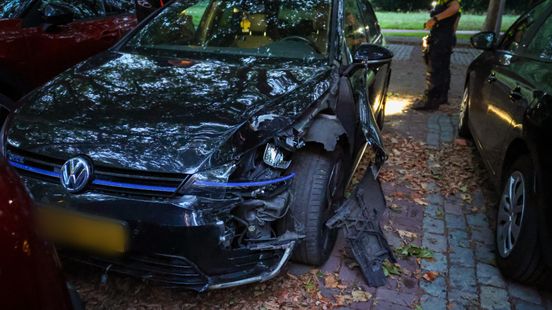 Lachgastank gevonden na aanrijding. Lachgastank gevonden na aanrijding.