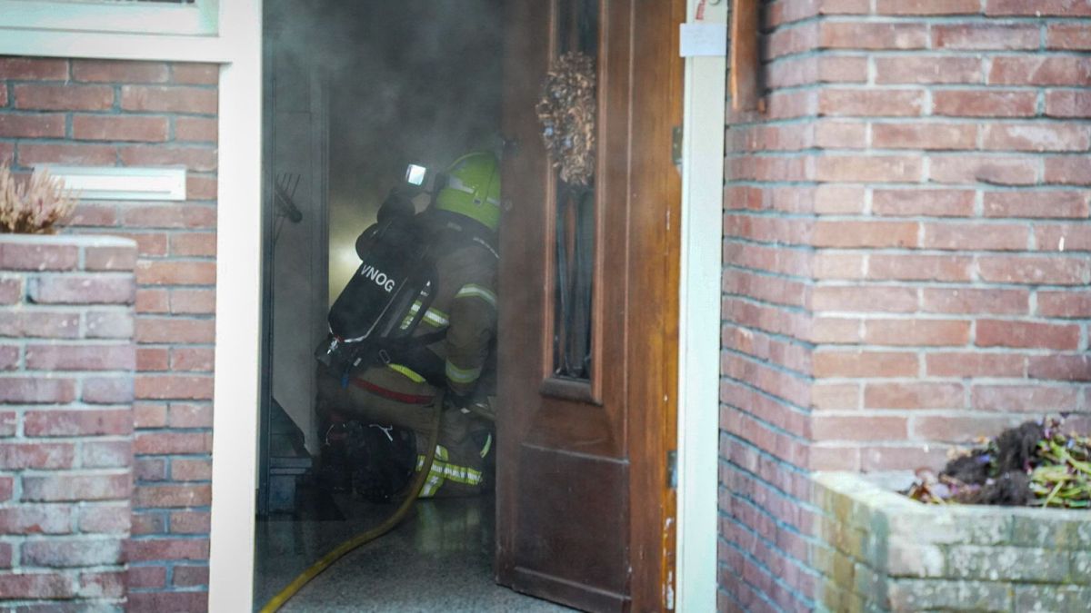 Keukenbrand in Brummen snel geblust