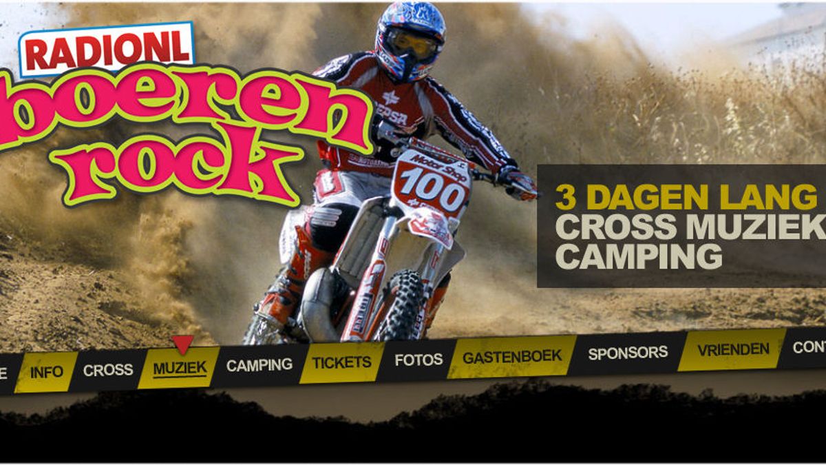 Overlast zware buien bij Boerenrock Festival