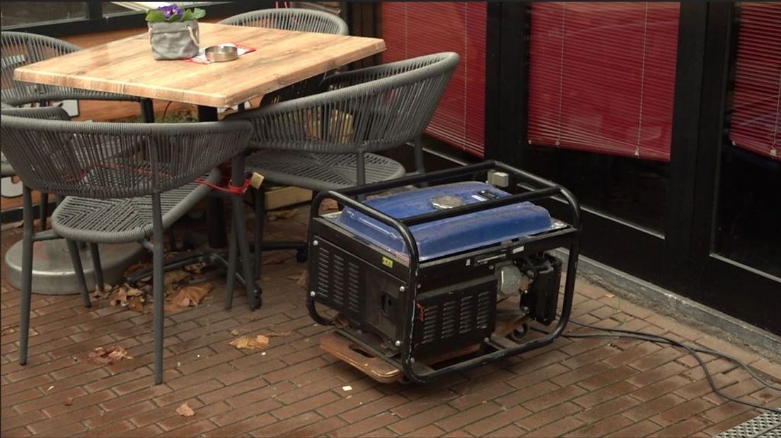 Een generator bij een ondernemer in Nijmegen