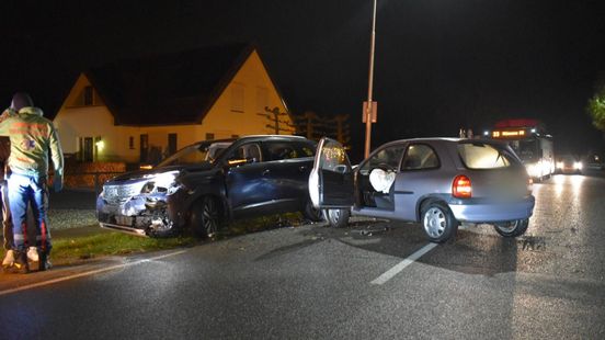 Politie neemt maaltijdbezorger mee na flinke botsing