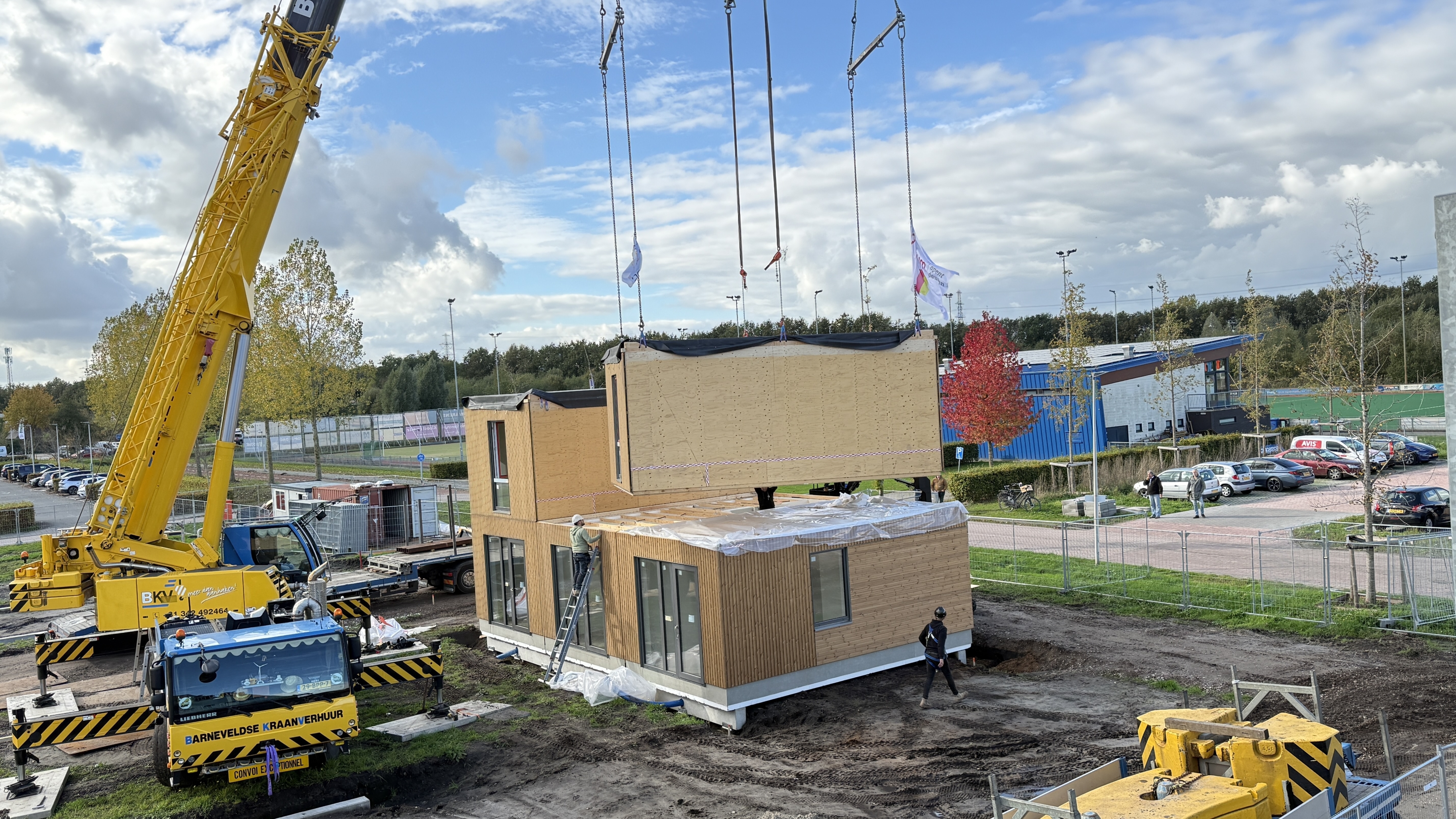 Actium begint met bouw laatste 52 woningen voor spoedzoekers in