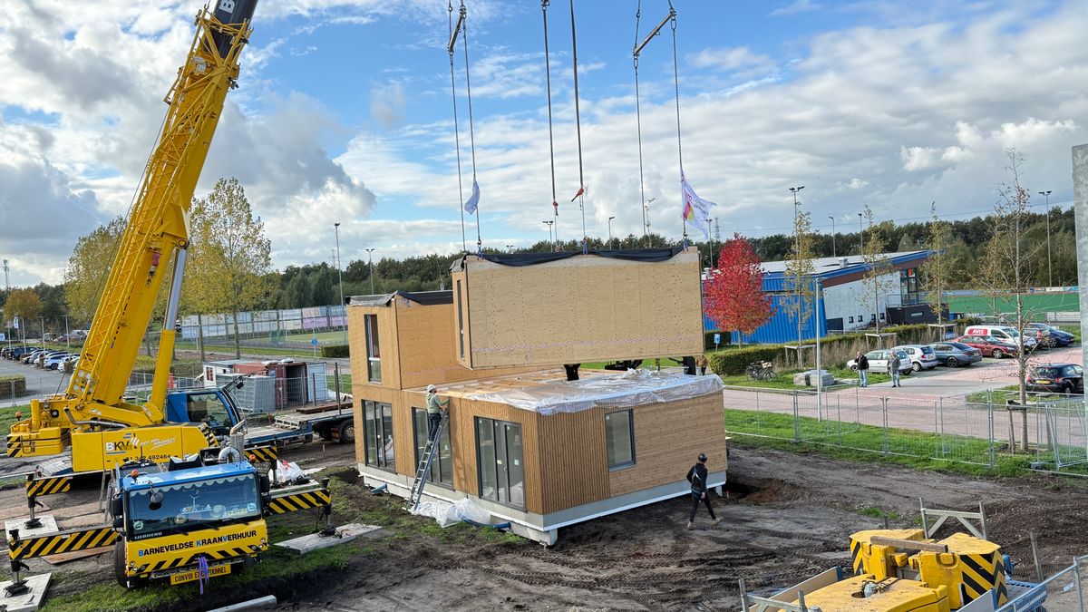 Actium begint met bouw laatste 52 woningen voor spoedzoekers in flexwijk Assen