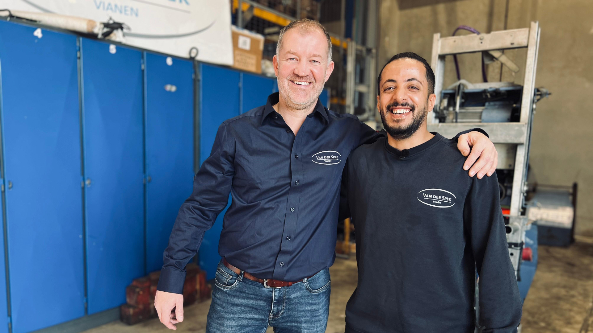 Helft asielzoekers in Vianen heeft betaalde baan, Hasan werkt in de bouw