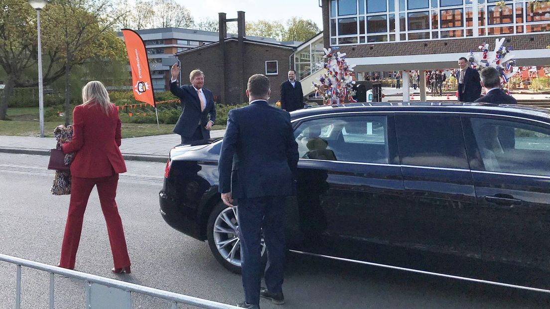 Koning Willem-Alexander en koningin Máxima in Amersfoort