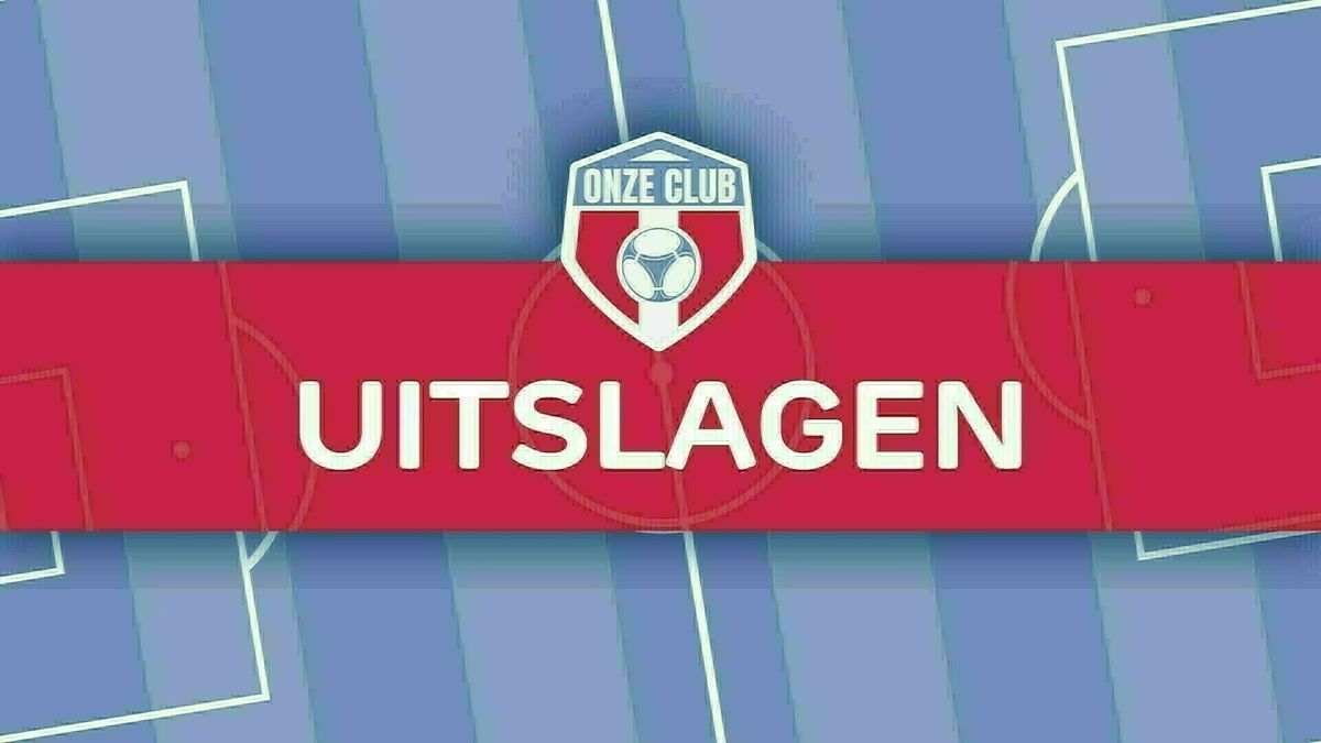 Uitslagen amateurvoetbal maandag 6 april