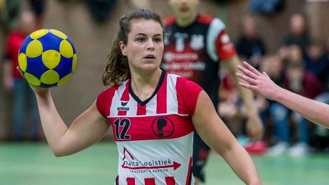 Fortuna-speelster Fleur Hoek