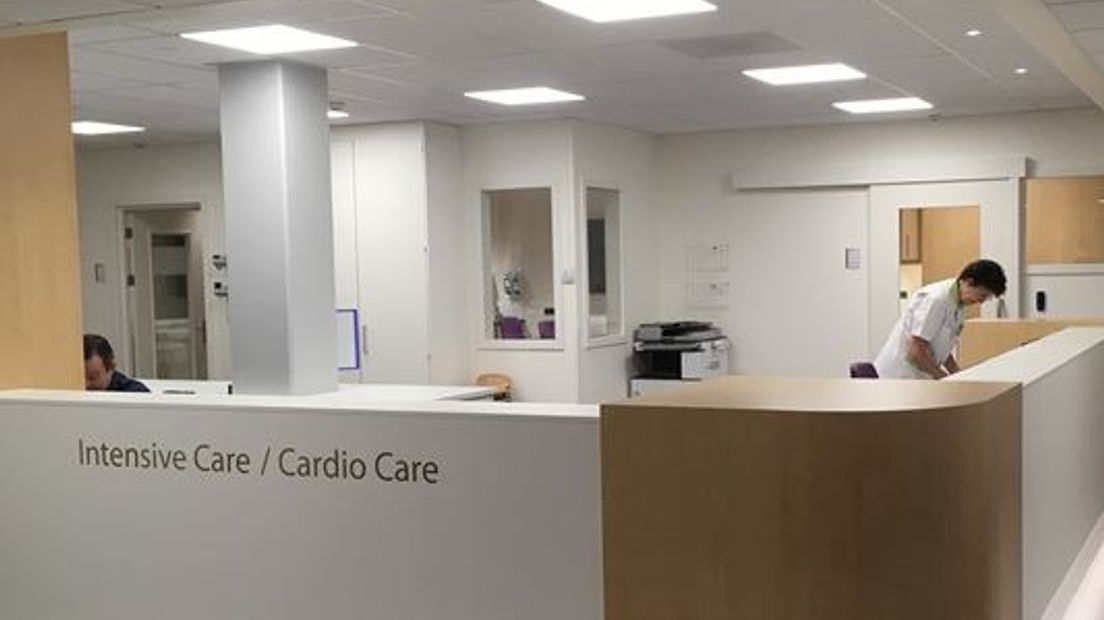 De afdeling intensive care/cardio care van het ziekenhuis in Winterswijk. Archieffoto Omroep Gelderland