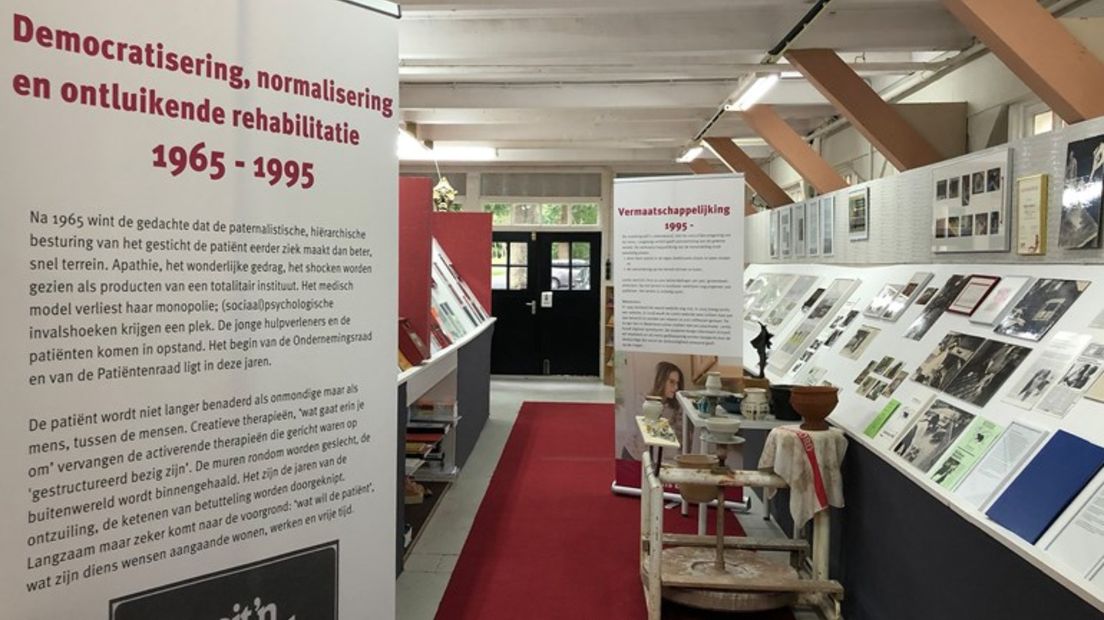 Een deel van de tentoonstelling