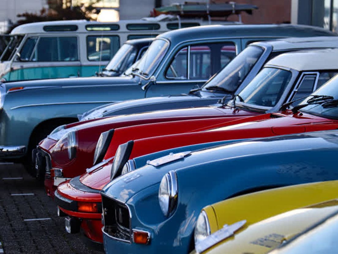 De klassieke auto's die meededen aan de Riverside Car Classic