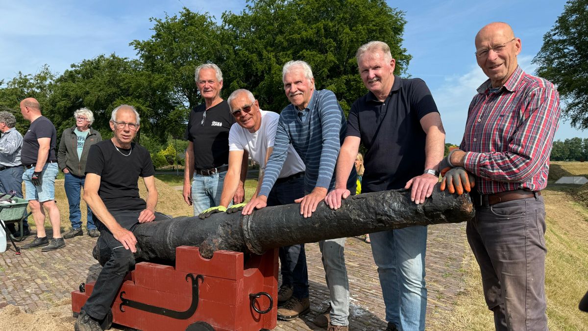 Op de Valtherschans pronken twee heuse kanonnen
