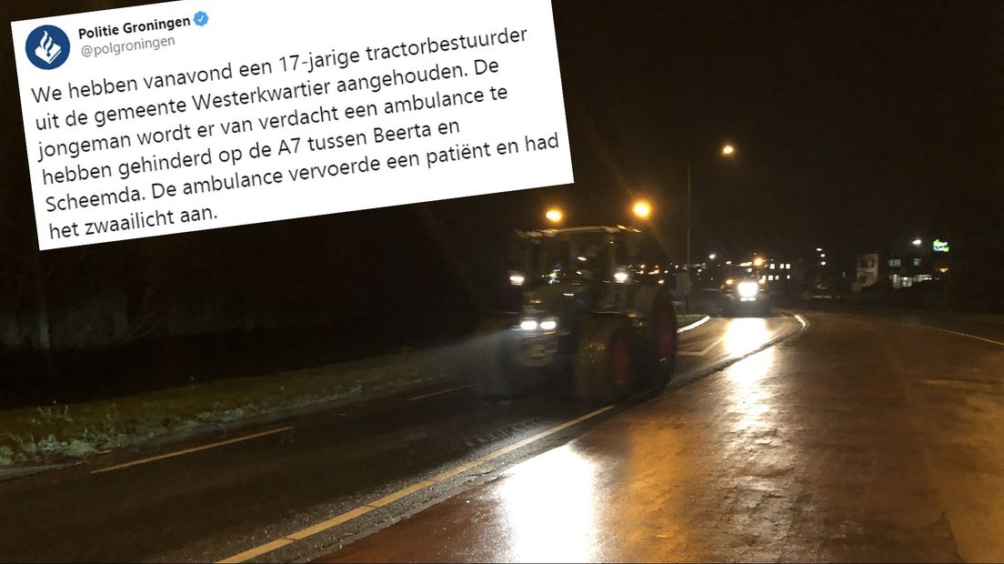 Een willekeurige trekker.