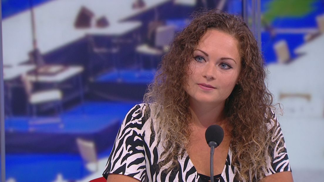 Joy Goedkoop bij NOS Studio Sport