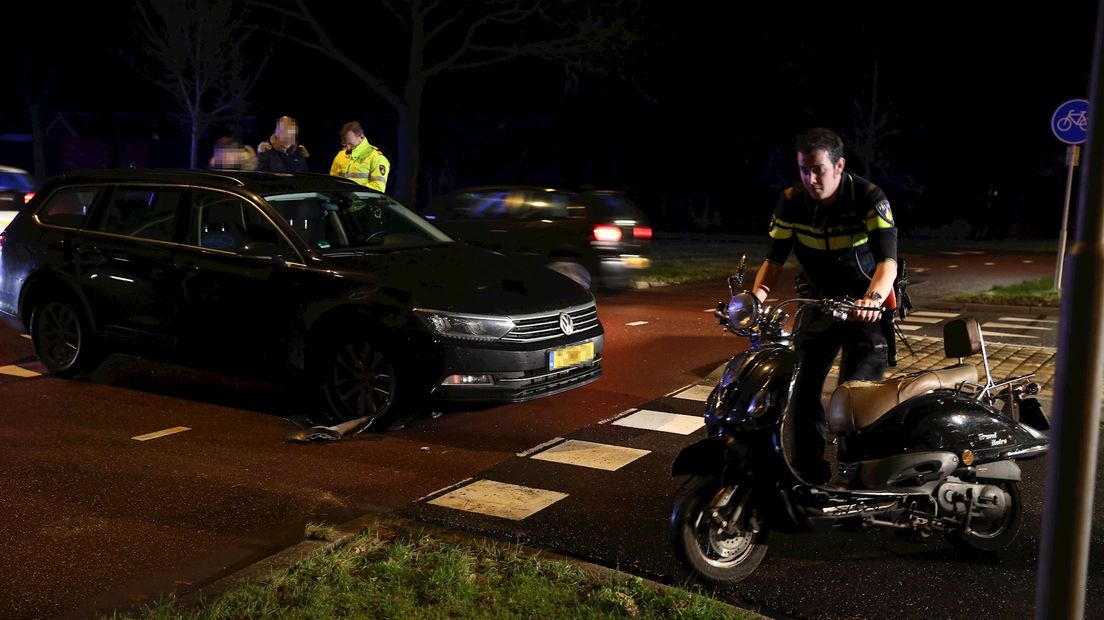 Scooterrijder gewond in Wierden
