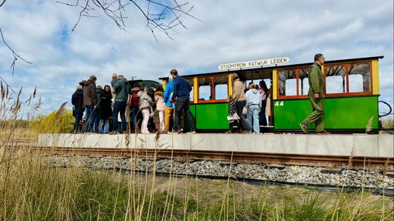 Stoomtrein wil na instorten oever weer heen en weer rijden, maar daar is nieuwe lus voor nodig Nieuws