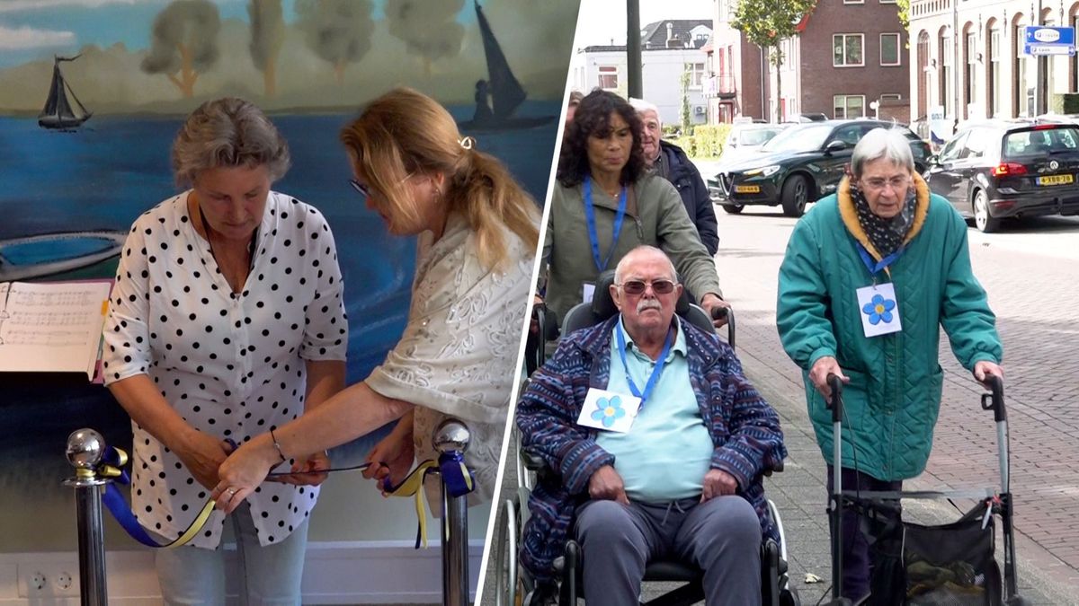 Wandelroute helpt mensen in Nunspeet met dementie zelfstandig op pad, al is 'ie wel tijdelijk