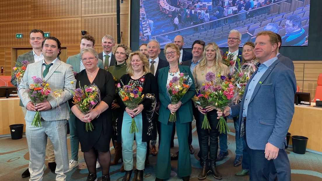 (ex-)BBB'ers in betere tijden, bij de start van deze Statenperiode.