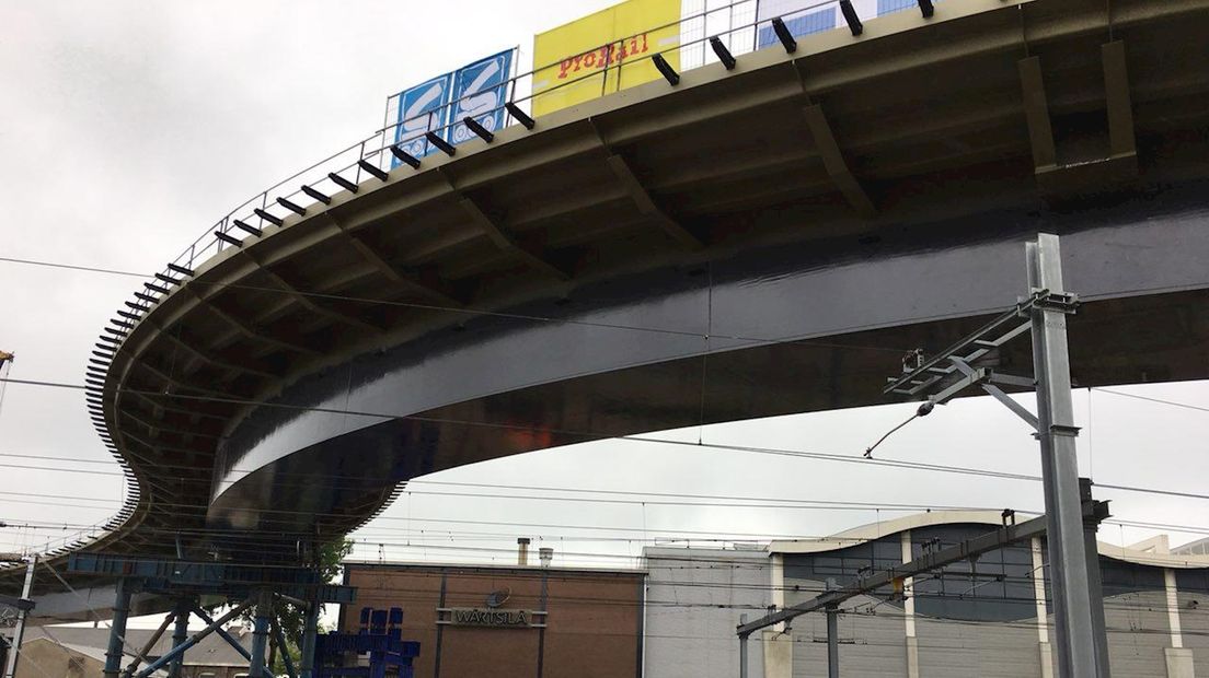 Plaatsing busbrug Zwolle verloopt volgens plan