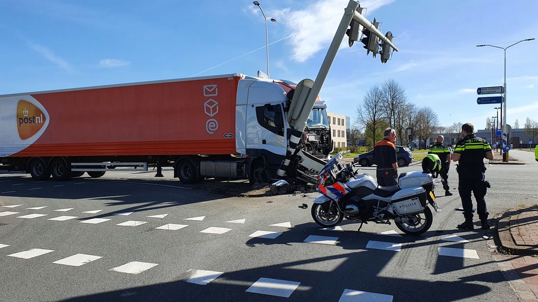 Niemand raakte gewond bij het ongeluk in Nieuwegein.