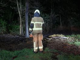Natuurbrand uitgebroken in Kerkenveld, vuur snel onder controle