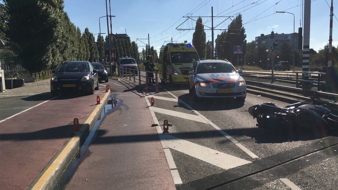 Het ongeluk op de Hoornbrug in Rijswijk