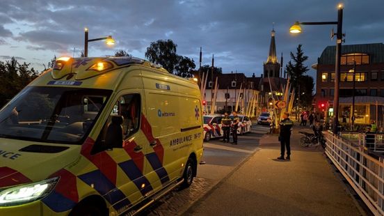 Persoon te water na vechtpartij
