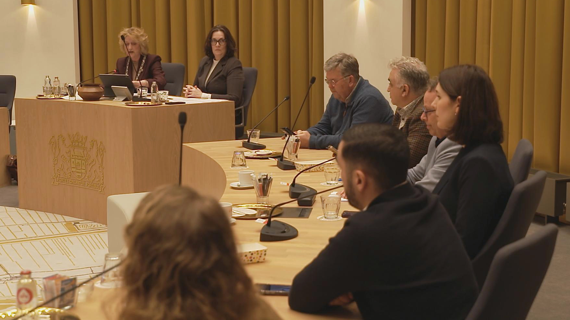 Er ontstond een felle discussie in de gemeenteraad.