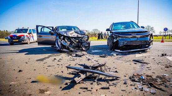Drie gewonden bij ongeval Ede